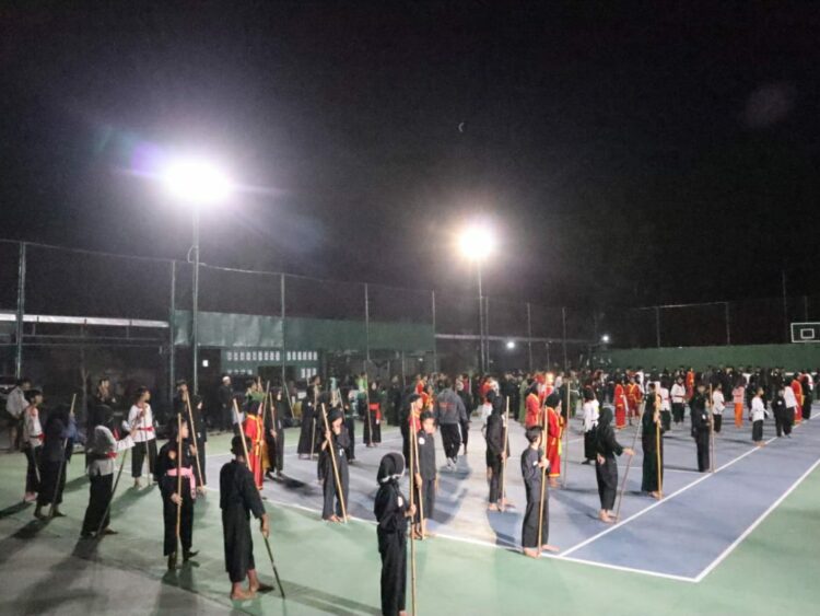 Bina Kader Bela Negara, Satgas TMMD 117 Gelar Latihan Bersama Insan Sila