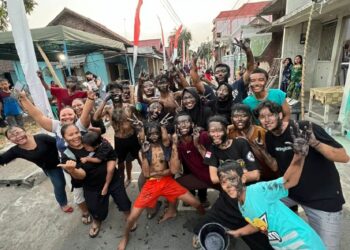 Meriahkan Peringatan HUT RI Ke 78, Pemuda Bangsal RW 04 Kec. Pesantren Kota Kediri Gelar Berbagai Lomba