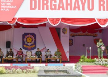 Jelang Pemilu, Bupati Tulungagung Pimpin Apel Gelar Pasukan Pengamanan Pemilu 2024