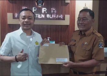 Nyaleg DPR RI Wabup Blitar Ajukan Surat Pengunduran Diri 