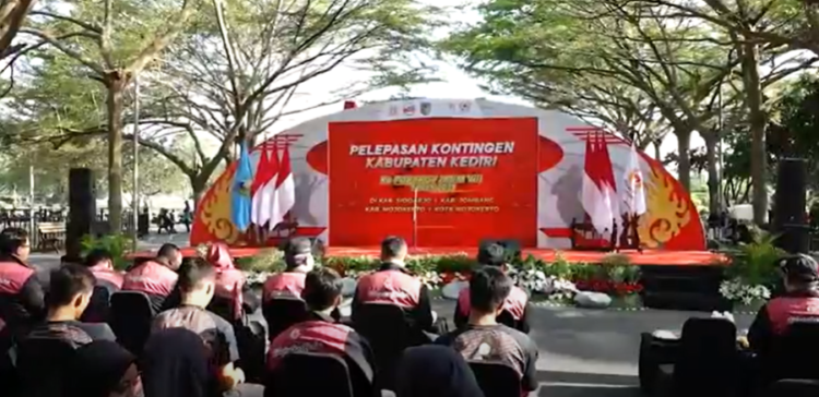 277 Atlet Berangkat Ke Ajang Porprov Targetkan 20 Medali Emas