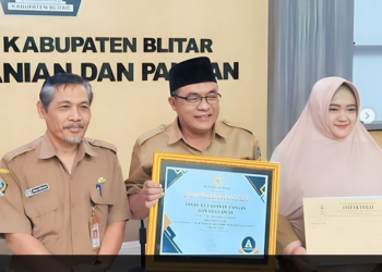 DKPP Kab. Blitar Raih Penghargaan Implementasi AKIP