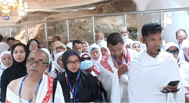 Jelang Umrah Sunah Jamaah Muslimah Travel ‘ Ngalap Barokah Jabal Rahmah”