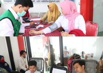 Sambut HUT Korpri Ke – 52 Ratusan ASN Kab. Blitar Ikuti Donor Darah