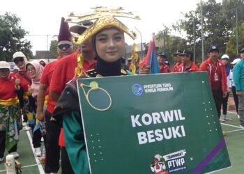 Pembukaan Turnamen Tennis PTWP KPTA Surabaya Cup XII di Kota Blitar