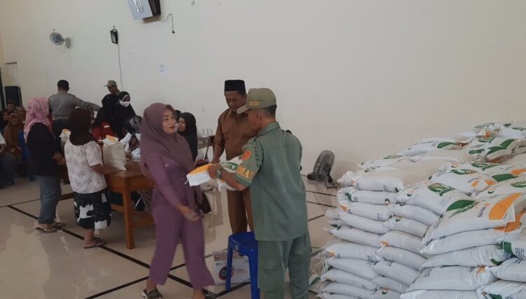 Penyaluran Bantuan Cadangan Pangan Beras Pada Puluhan Ribu KPM di Kota Kediri