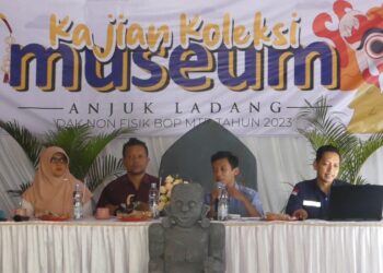 DISPORABUDPAR Nganjuk Gelar Kajian Koleksi Museum Anjuk Ladang
