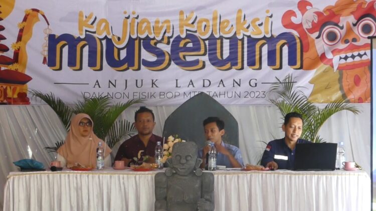 DISPORABUDPAR Nganjuk Gelar Kajian Koleksi Museum Anjuk Ladang
