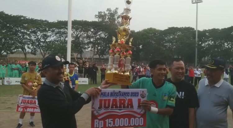 Kecamatan Kandat Juara Piala Bung Karno Kabupaten Kediri 2023
