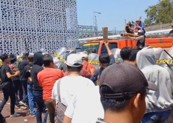 Gelar SISPAMKOTA, Polres Trenggalek Terjunkan 600 Personel Pengamanan Pemilu 2024