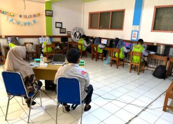 Wujudkan Lulusan Berkualitas, SMK Wiyata Mandala Kepung Kediri Gelar Uji Sertifikasi Kompetensi