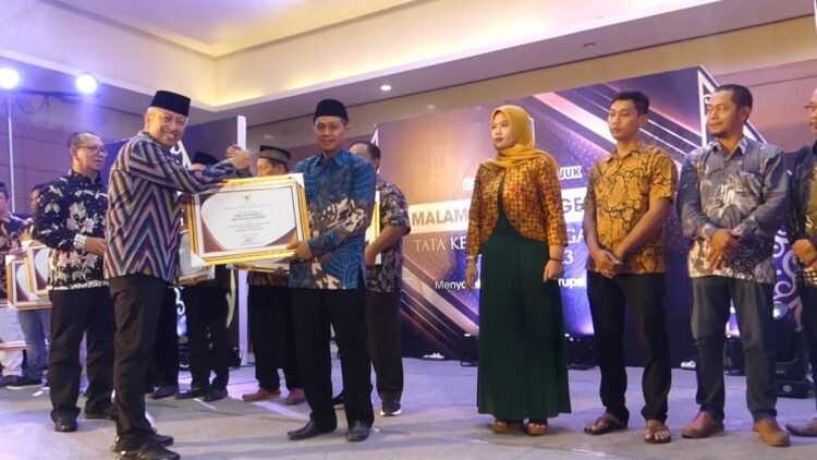 Apresiasi Keuangan Desa, 55 Desa Di Nganjuk Mendapatkan Anugerah Tata Kelola Keuangan Desa