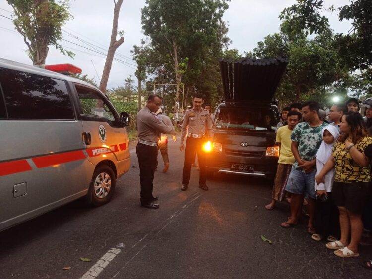 Lagi! Lakalantas di Desa Srikaton Tulungagung Tewaskan Satu Pengendara Motor