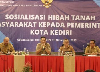 DPKP Bersama BPPKAD Kota Kediri Mengadakan Sosialisasi Tentang Hibah Pertanahan
