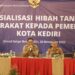 DPKP Bersama BPPKAD Kota Kediri Mengadakan Sosialisasi Tentang Hibah Pertanahan