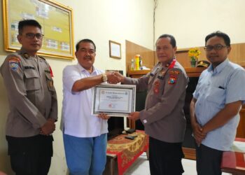 Tingkatkan Sinergitas, PT. Setia Raya Nanda Lakukan Kunjungan Ke Polsek Pesantren Kota Kediri