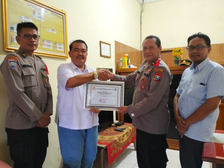 Tingkatkan Sinergitas, PT. Setia Raya Nanda Lakukan Kunjungan Ke Polsek Pesantren Kota Kediri