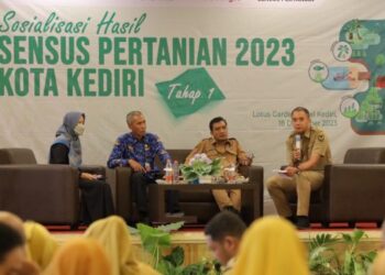 BPS Bersama Pemkot Kediri Gelar Sosialisasi Hasil Sensus Pertanian 2023 Tahap 1