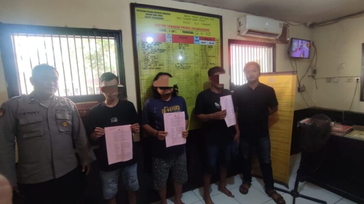 Tiga Komplotan Penggelapan Mobil Rental Asal Kediri Diringkus Polisi Tulungagung