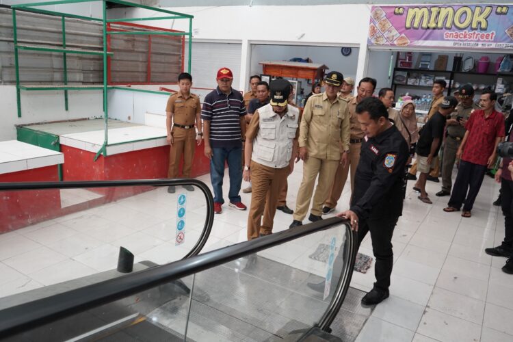 Pj.Bupati Nganjuk Cek Kesiapan Pasar Baru Kertosono