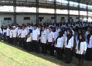 Pelantikan 5992 KPPS Serentak Di Kota Kediri