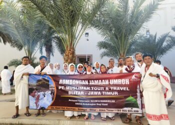 Tinggalkan Madinah Rombongan Jamaah Umrah Muslimah Travel Blitar Lakukan Umrah Wajib