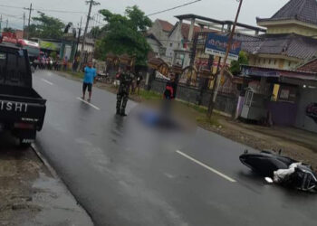 Pasutri Asal Kecamatan Boyolangu Tewas Tertabrak Pick Up di Timur Balai Desa Suruhan Kidul, Begini Kronologinya