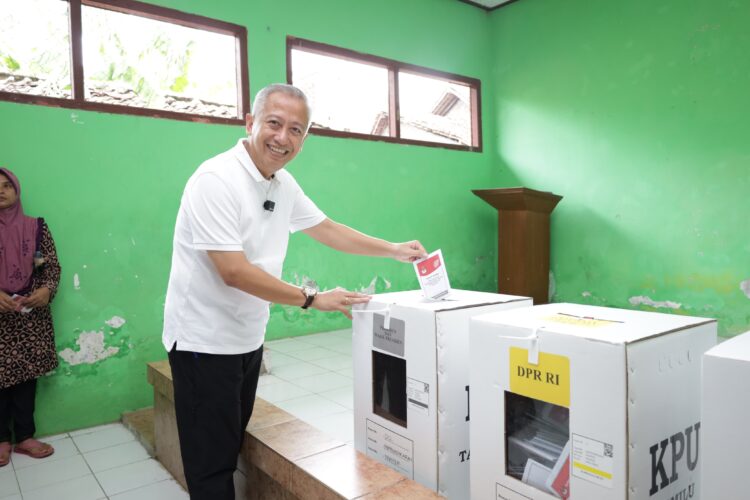 Pj. Bupati Handoko Pastikan Pemilu di Nganjuk Sukses Dan Aman