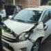 Kurang Waspada, Pengemudi Mobil Toyota Agya Putih Asal Tulungagung Tabrak Pejalan Kaki