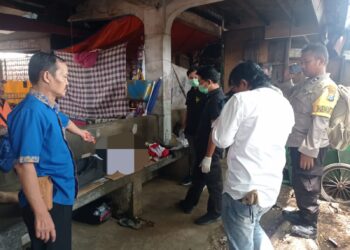 Pria Tanpa Identitas Ditemukan Tewas di Pasar Ngemplak Tulungagung Dalam Posisi Terlentang