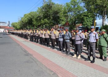 Sebanyak 7.800 Personel Keamanan Gabungan Dikerahkan ke TPS Tulungagung