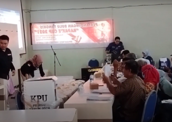 KPU Kota Kediri Mengelar Rekapitulasi Penghitungan Suara di Tingkat Kecamatan