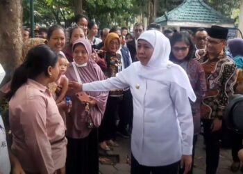 Gubernur Jatim Gelar Pasar Murah Di Kediri
