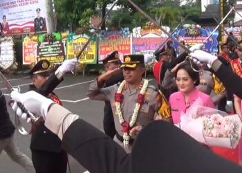 Pergantian Pucuk Pimpinan Polres Kediri Kota