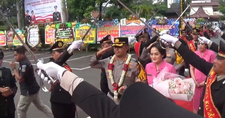 Pergantian Pucuk Pimpinan Polres Kediri Kota
