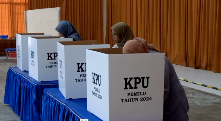 KPU Trenggalek Simulasi Pemungutan Suara Pemilu 2024
