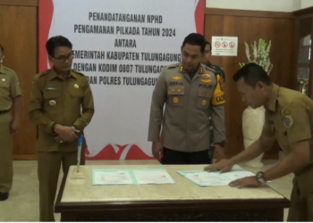 Anggaran Untuk Pengamanan Pilkada Di Tulungagung Mencapai Rp 5 Milyar