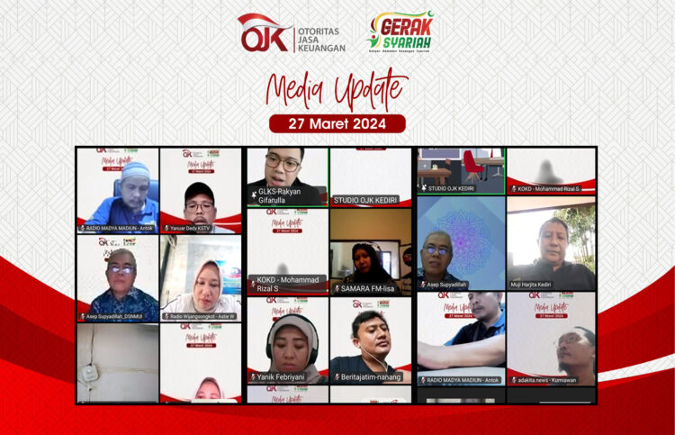 OJK Kediri Gelar Media Update Untuk Peningkatan Literasi Dan Inklusi Keuangan Syariah