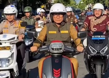 Survei Dan Pengecekan Jalur Mudik Lebaran Tahun 2024, Pj Bupati Tulungagung Ngabuburide Bersama Forkopimda