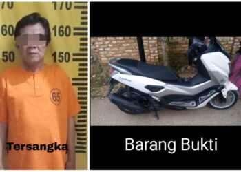 Lakukan Penggelapan Motor di Tulungagung, Pria Berusia 60 Tahun Asal Dongko Trenggalek Dibekuk Polisi