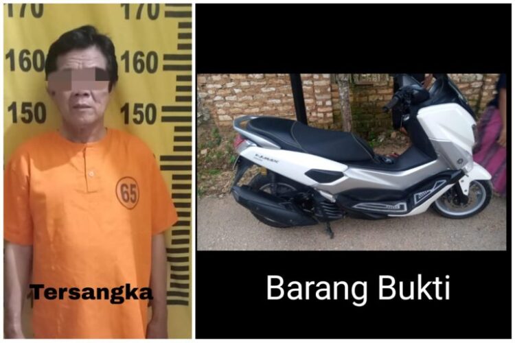 Lakukan Penggelapan Motor di Tulungagung, Pria Berusia 60 Tahun Asal Dongko Trenggalek Dibekuk Polisi