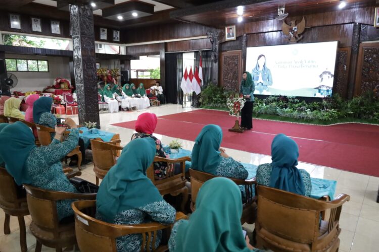 Semangat berbagi dibulan Ramadhan Ibu Pj Ketua TP PKK berbuka bersama anak yatim