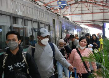 59.572 Pelanggan KA tiba di Daop 7 Madiun. Prediksi Puncak Kedatangan pada Tanggal 6 April 2024