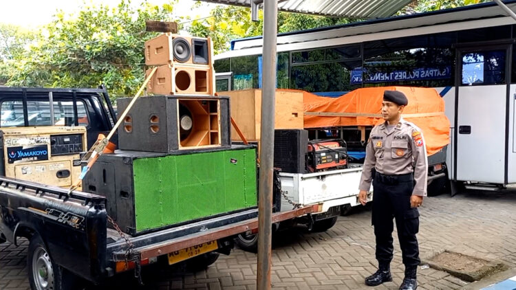 Polisi Amankan Tiga Kelompok Ronda Sahur Sound System