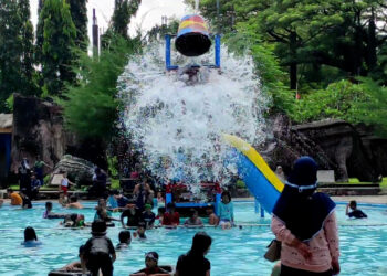 Libur Lebaran Kolam Wisata Paggora Ramai Pengunjung, Kenaikan Hingga 4 Kali Lipat