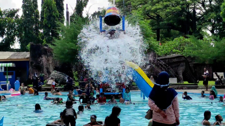 Libur Lebaran Kolam Wisata Paggora Ramai Pengunjung, Kenaikan Hingga 4 Kali Lipat