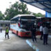 Petugas Gabungan Gelar Ramp Check Bus Antar Kota