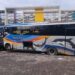 Bus Tabrak Truk Box, 5 Luka