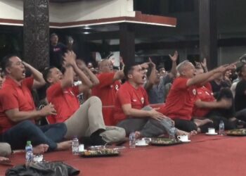 Pemkab Nganjuk Gelar Nobar Timnas U-23 vs Irak di Pendopo KRT Sosrokoesoemo