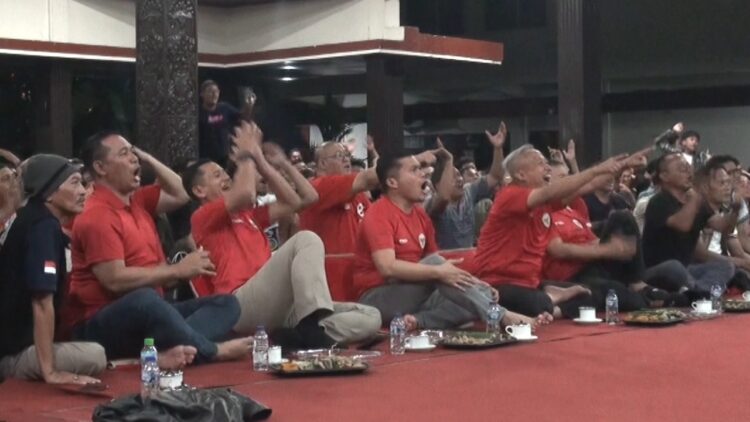 Pemkab Nganjuk Gelar Nobar Timnas U-23 vs Irak di Pendopo KRT Sosrokoesoemo